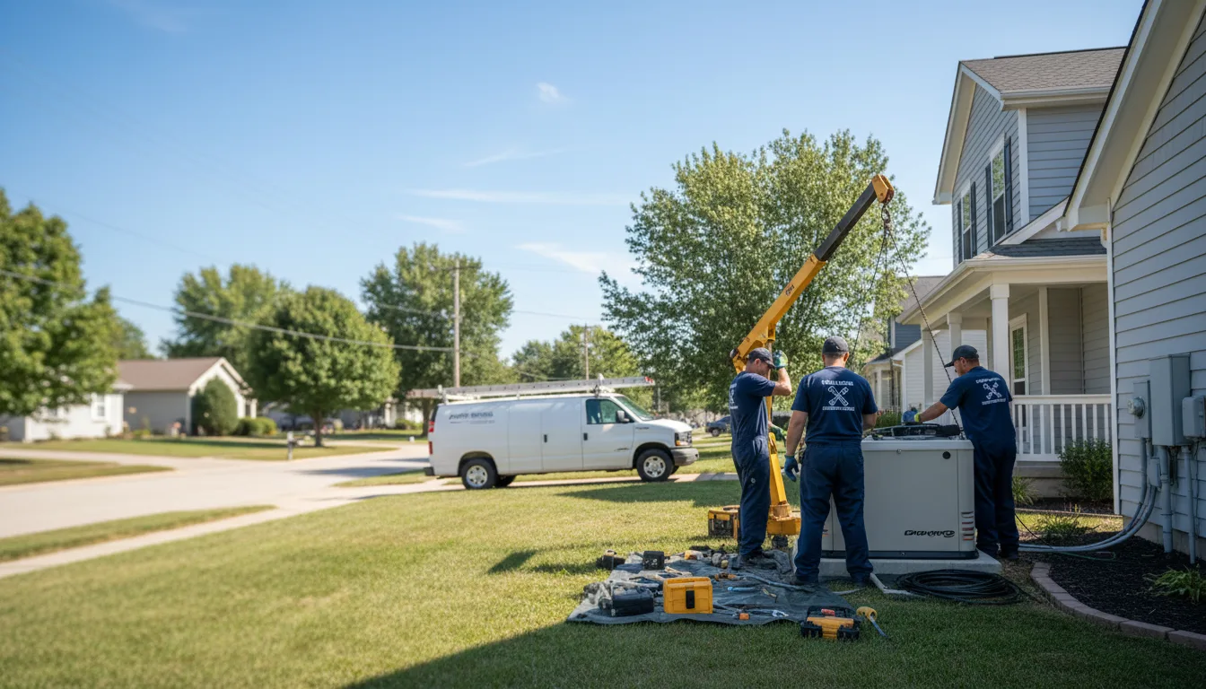 Generator Installation in Dunfermline, IL near me